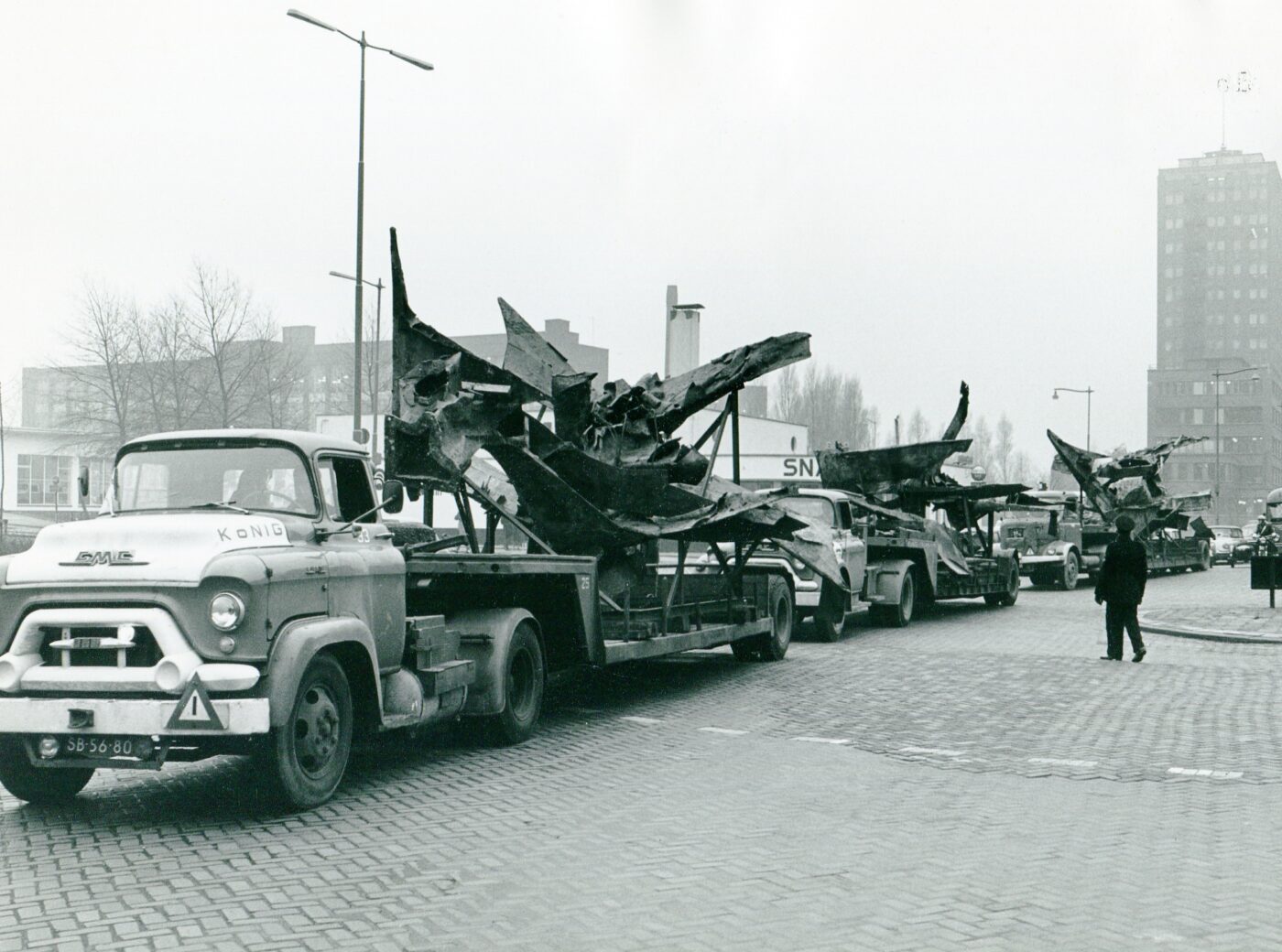 transport in 1962, photo BKOR archief